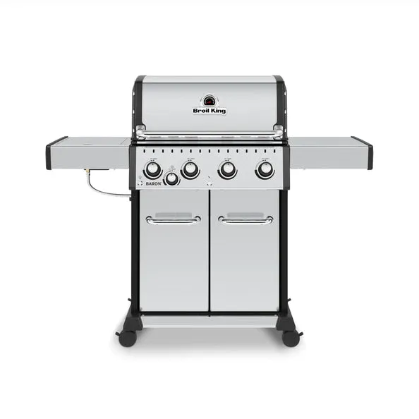 Broil King BARON S440 PRO IR BBQ with Infrared Side Burner