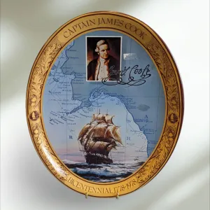 Captain James Cook bicentennial 1778-1978 Coca-Cola tray
